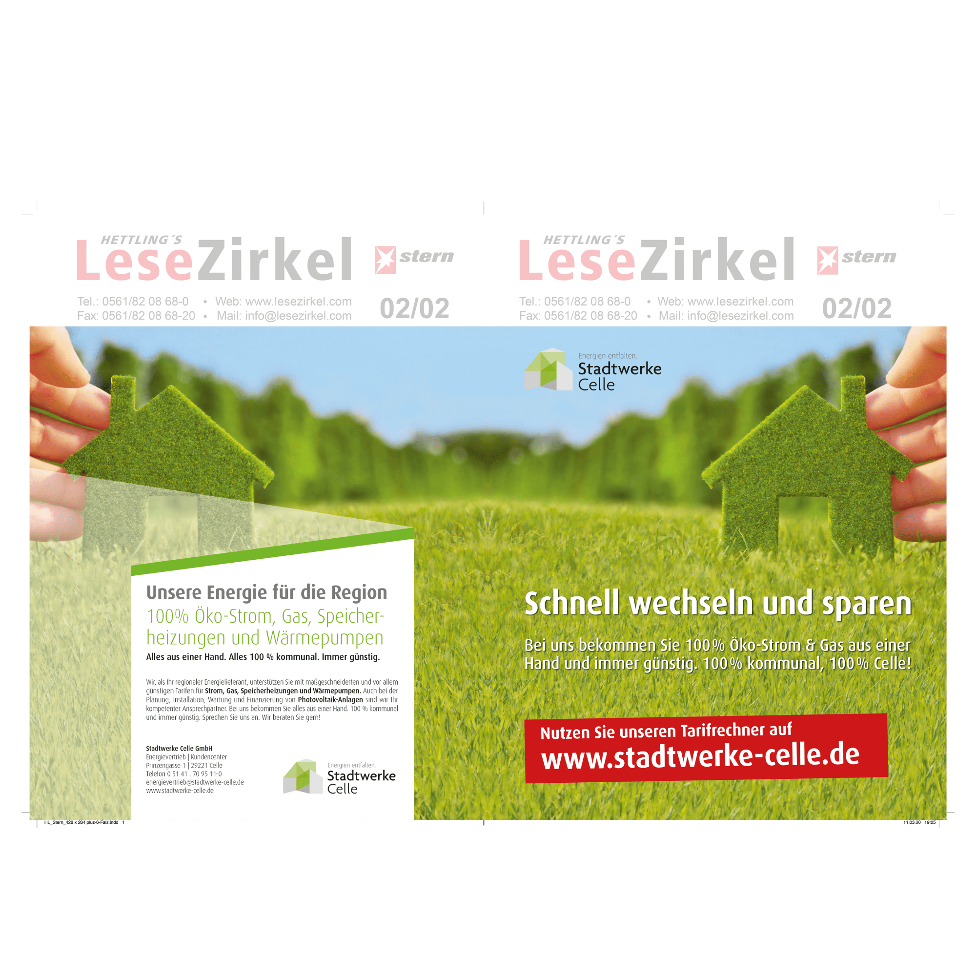 Werben im Lesezirkel